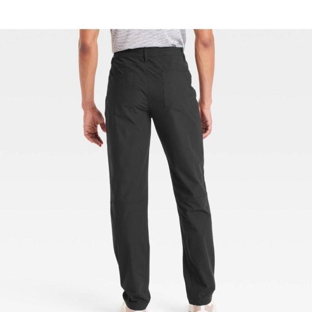 All in Motion Black- Men's 360 Lifestyle 5-Pocket Golf Pant - 30x32